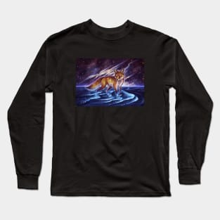 Starry Steps (Background) Long Sleeve T-Shirt